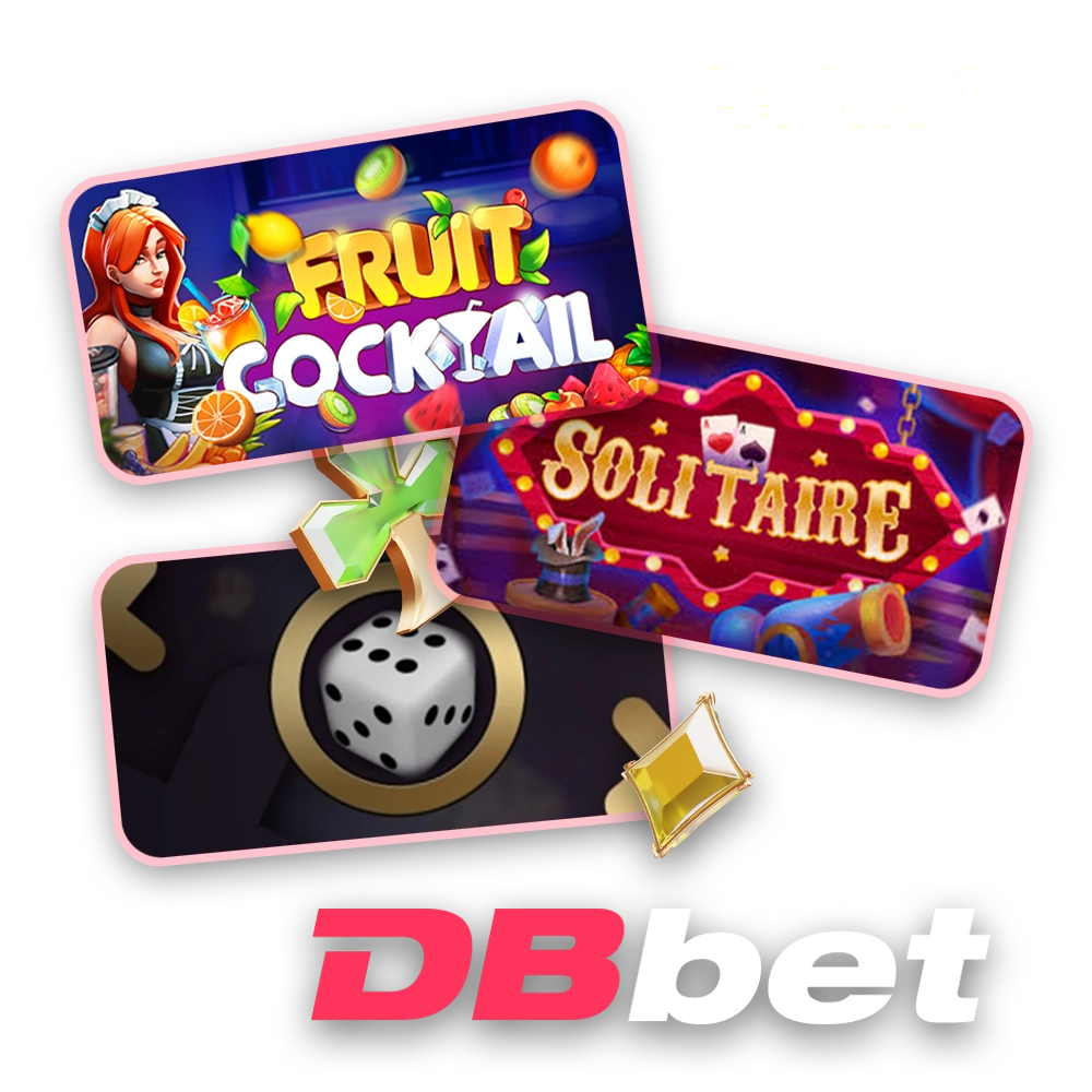 DBbet Casino offers a huge number of slots, table games, crash games for users from Bangladesh.