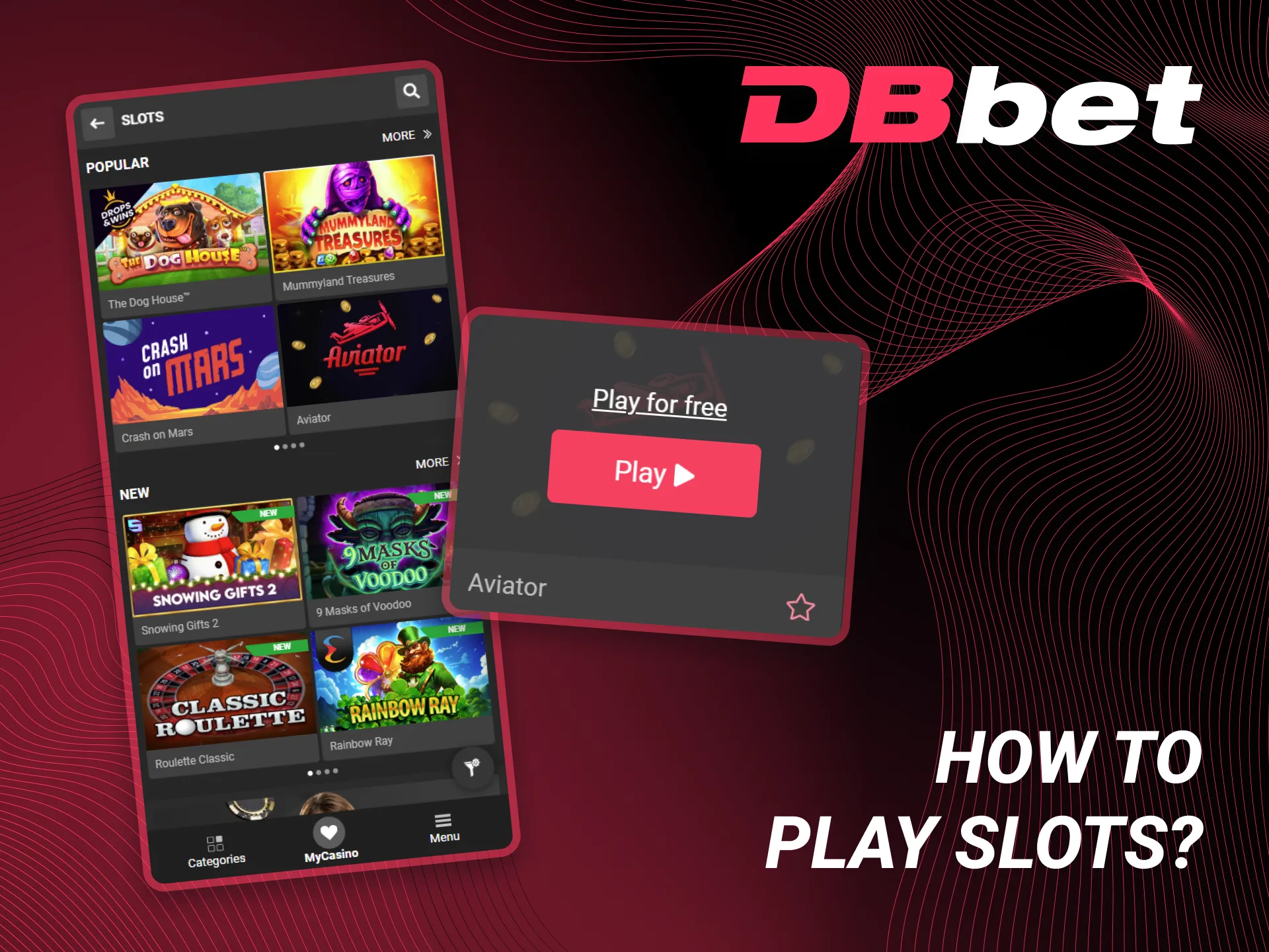 The intricacies of slot gaming at DBbet Casino.