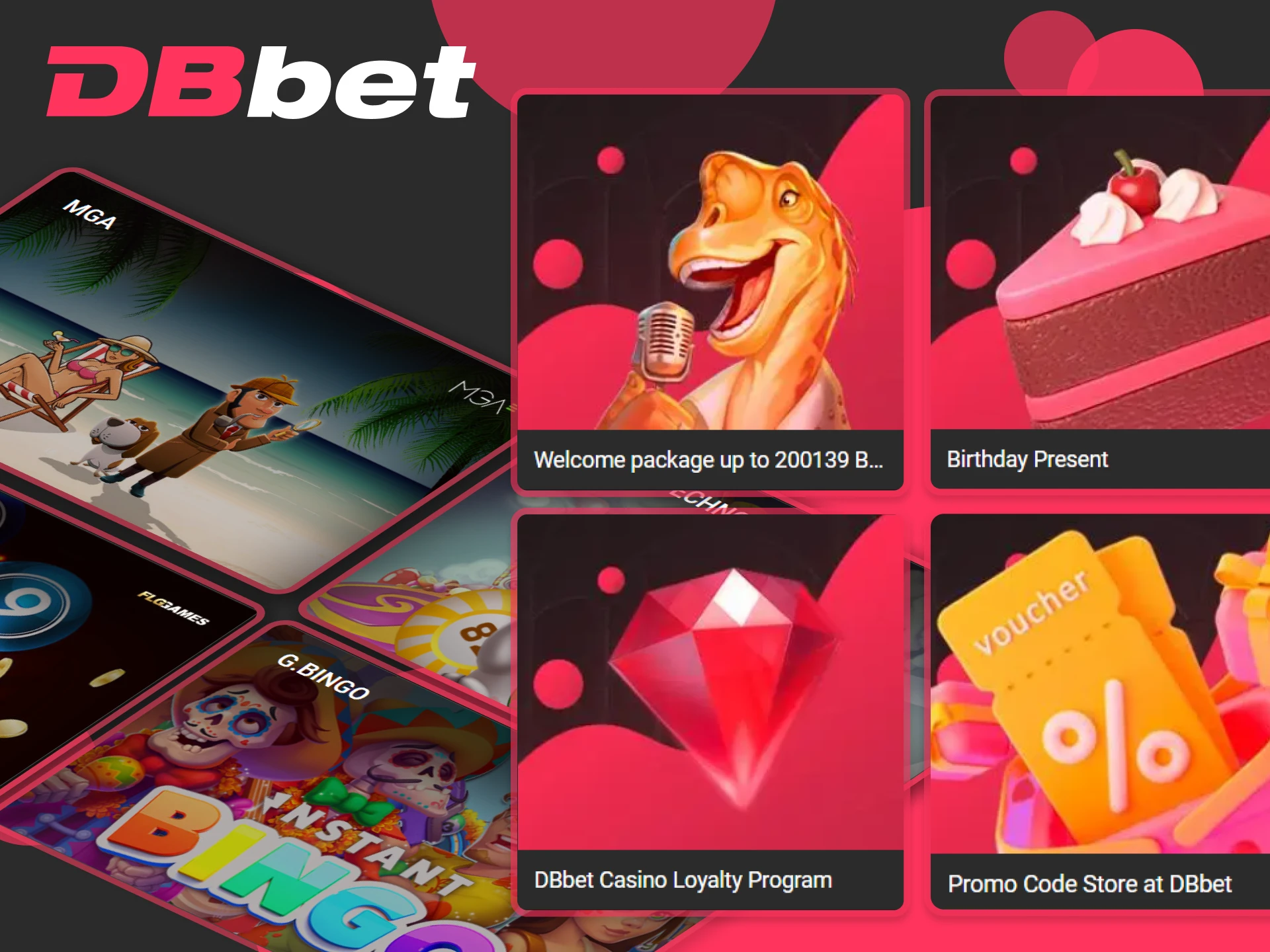 Get these bonuses at Dbbet for profitable bingo gaming.