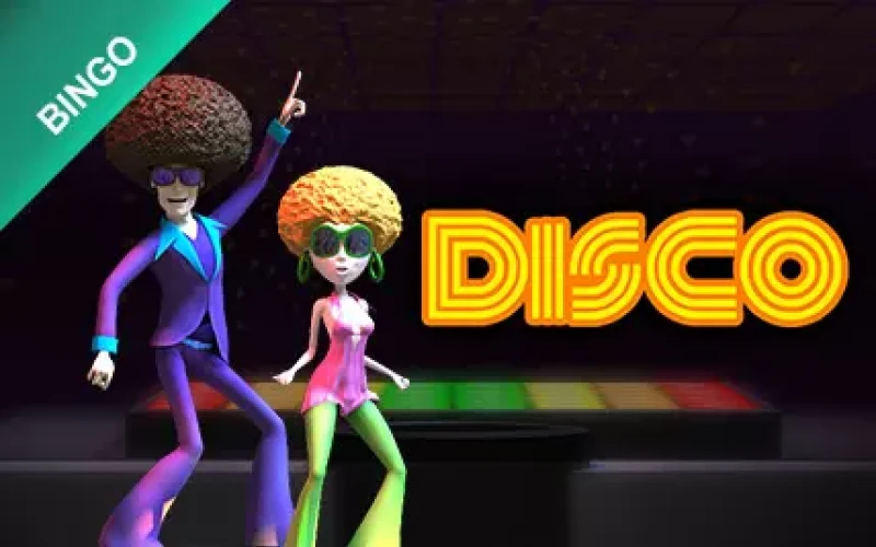 Disco is a highly volatile bingo game on Dbbet.